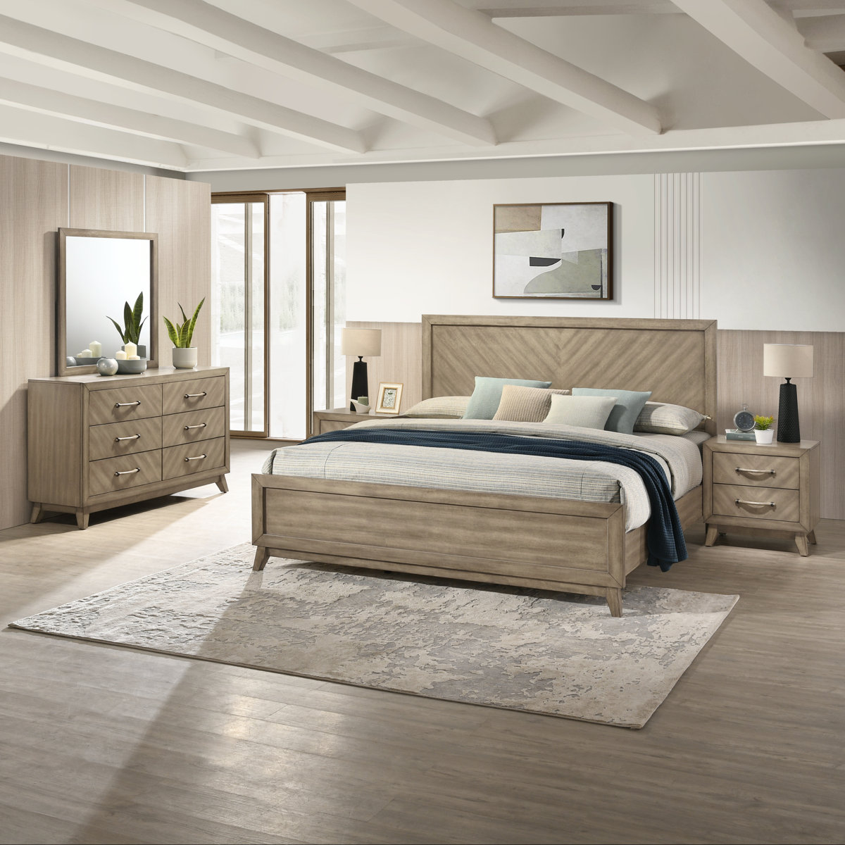 Dezerey+5+Piece+Bedroom+Set-934084401 سرویس خواب مدل نیکان - تصویر 1